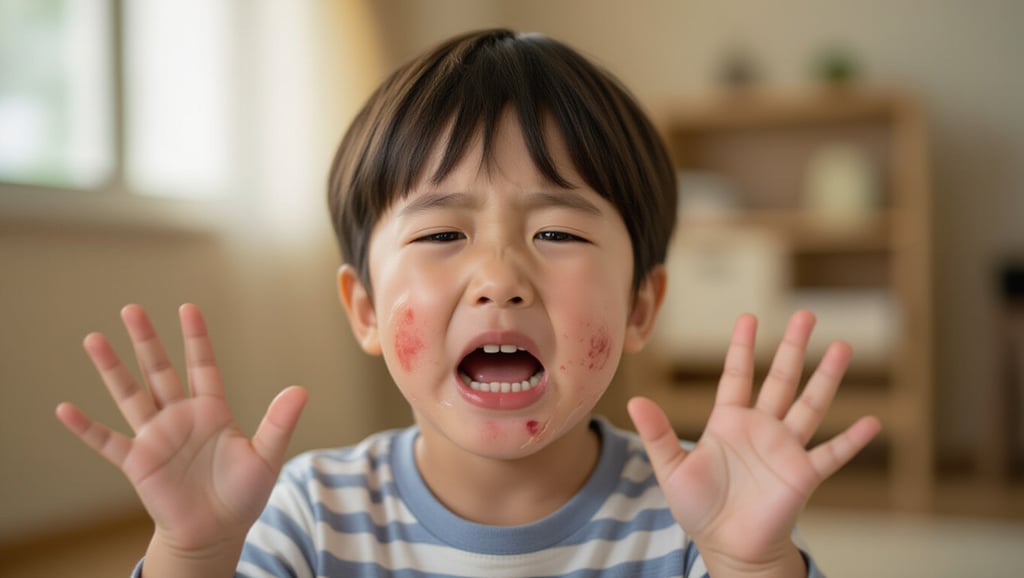 👄 수족구 주요 증상 유형