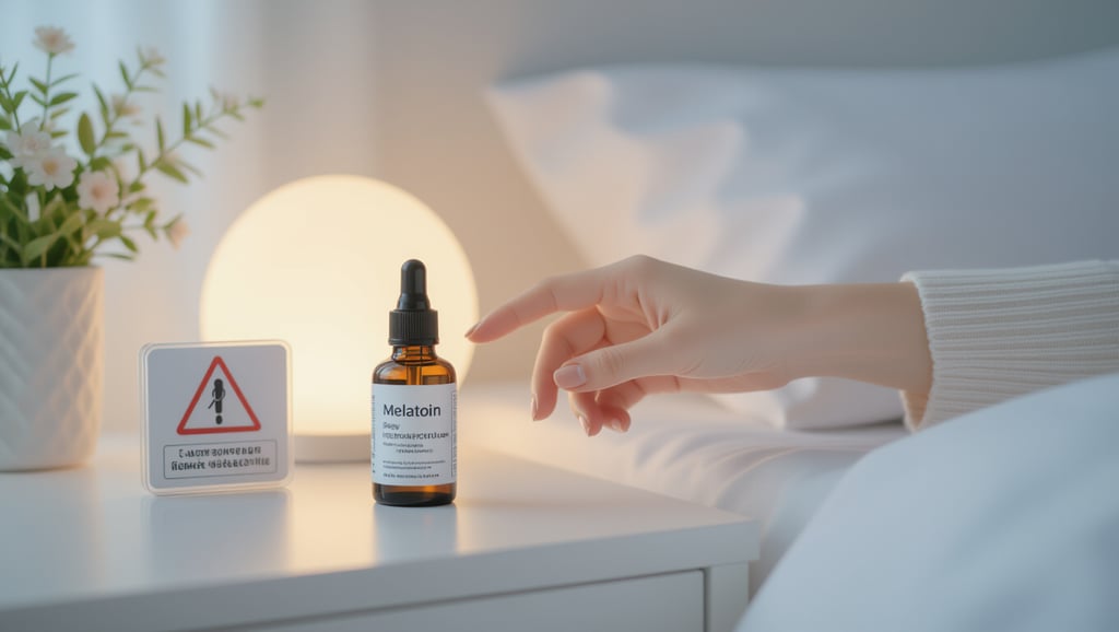 ⚠️ 멜라토닌 스프레이, 부작용과 주의사항은?