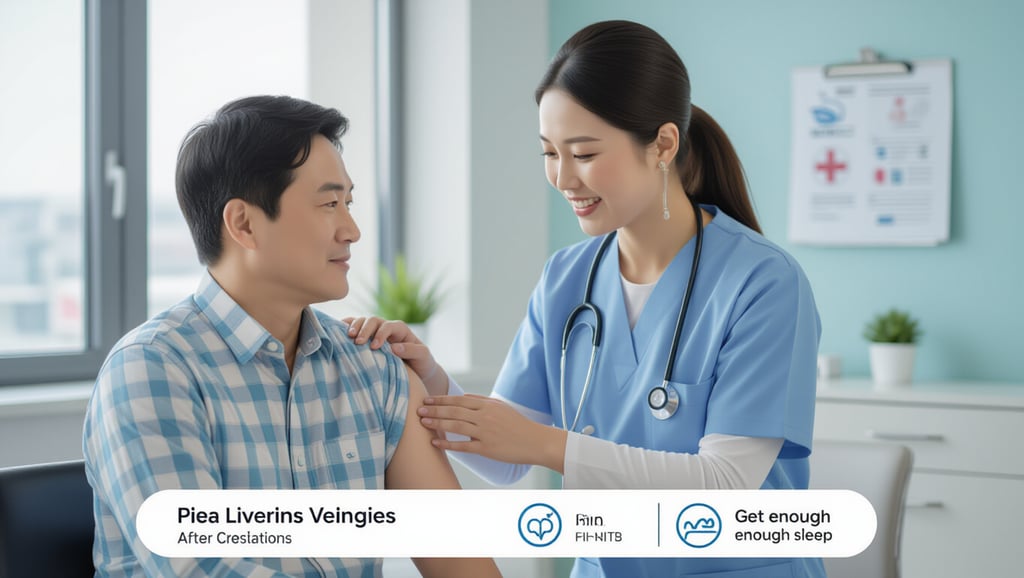 ⚠️ 대상포진 예방접종 후, 이것만은 꼭 기억하세요!