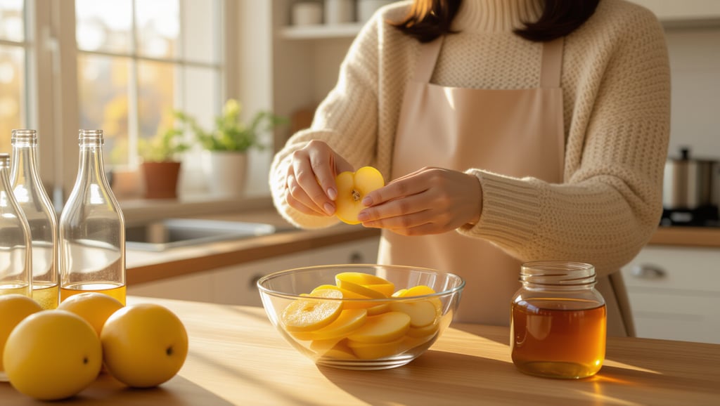 💡 실패 없는 모과청, 이렇게 준비하세요!