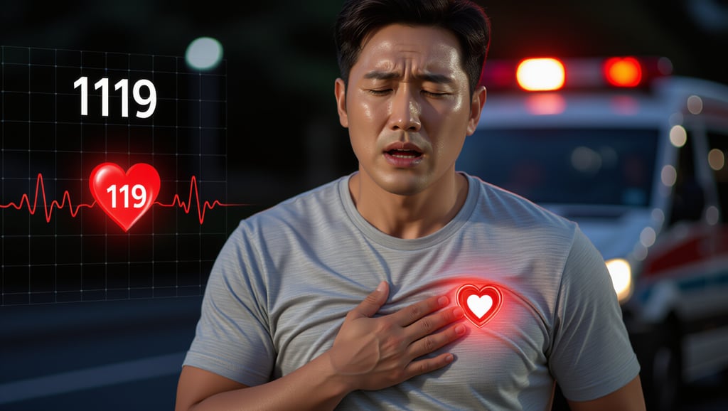 ⚠️ 놓치지 말아야 할 심근경색 전조증상