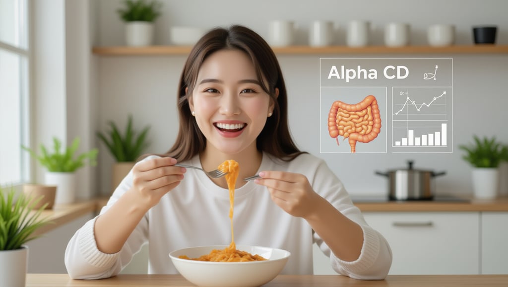 💡 알파CD의 주요 효능: 지방 흡수 억제와 혈당 관리