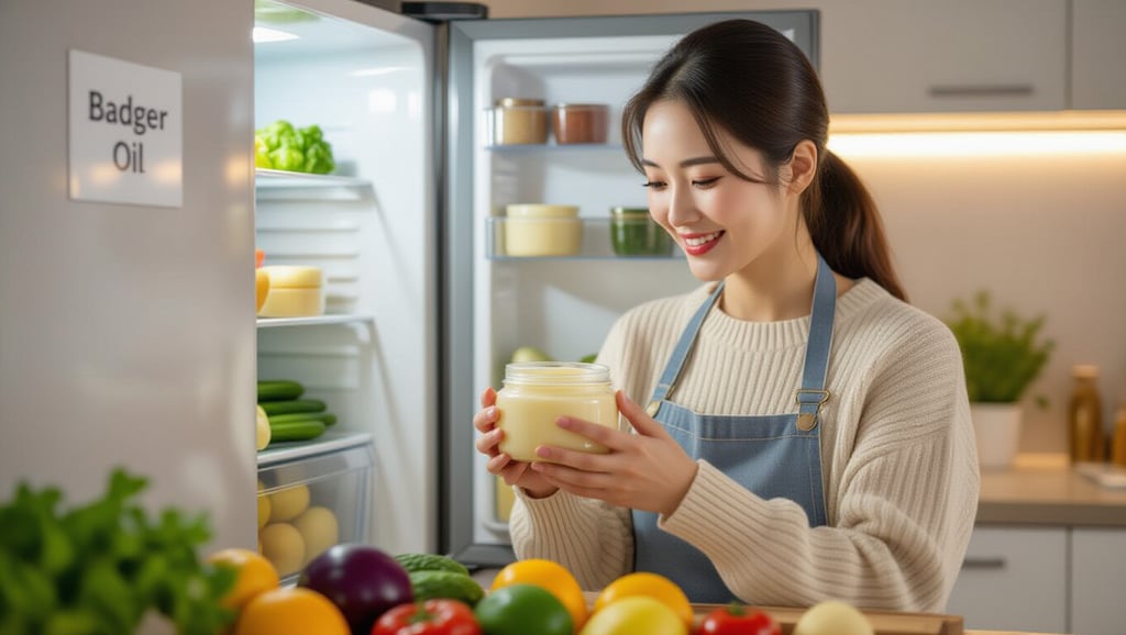 🧊 오소리기름, 신선하게 보관하는 꿀팁