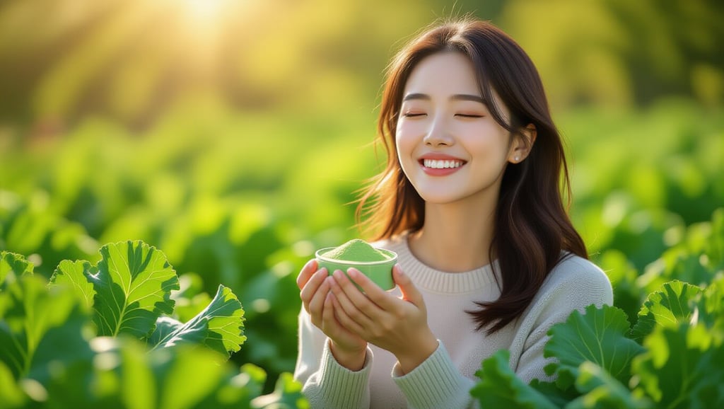 ✨ 컬리케일 분말의 놀라운 효능